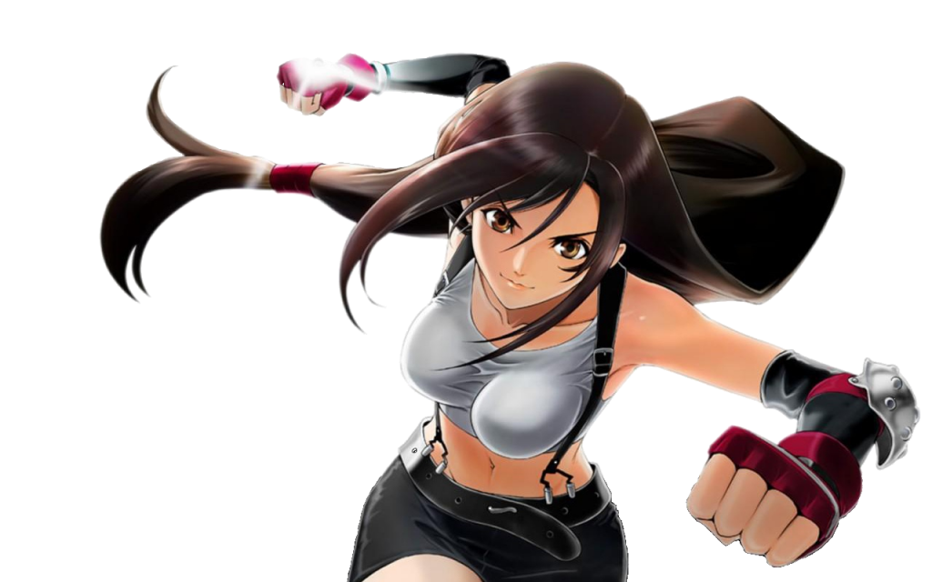 [​img] - Tifa Lockhart Fighting Stance - HD Wallpaper 