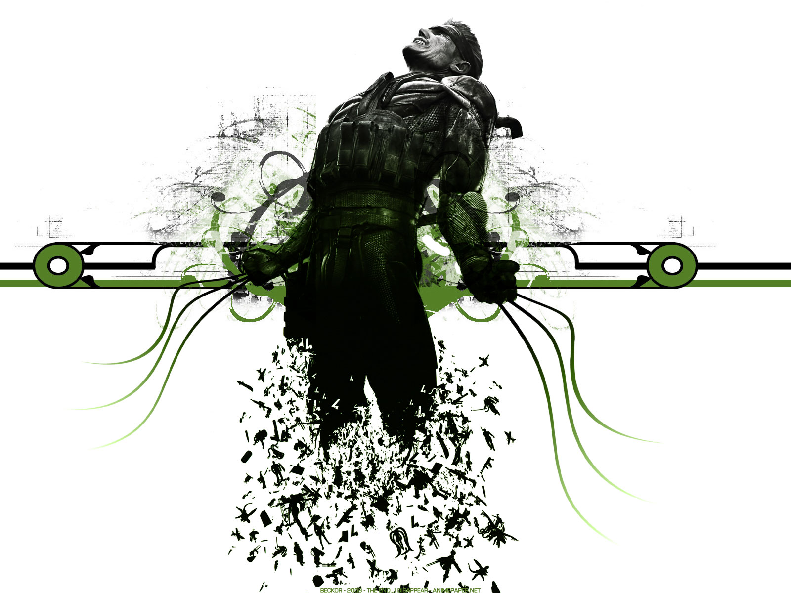 Metal Gear Solid 4 Art - HD Wallpaper 