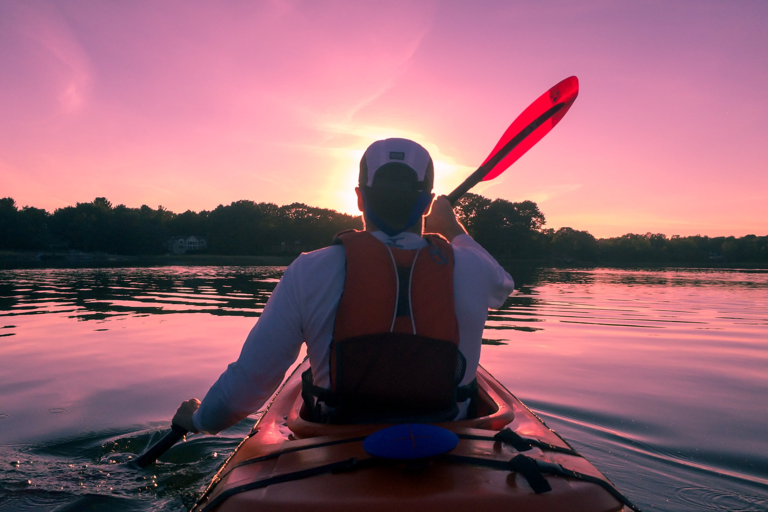 Men Kayaking - HD Wallpaper 