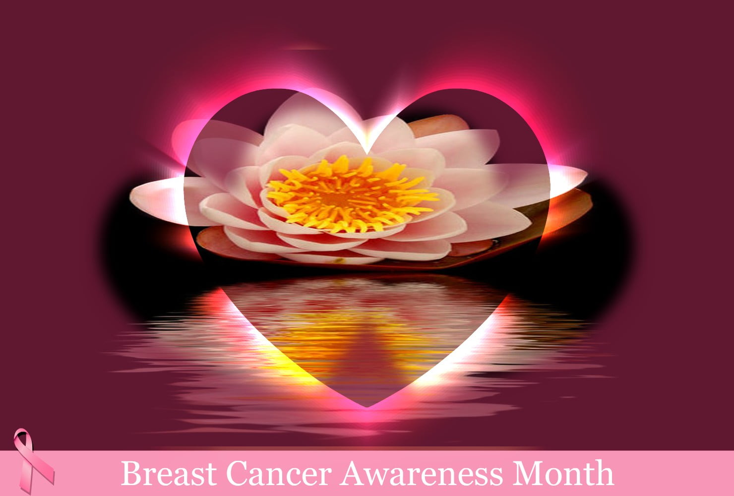 Desktop Background Breast Cancer Awareness Month - HD Wallpaper 