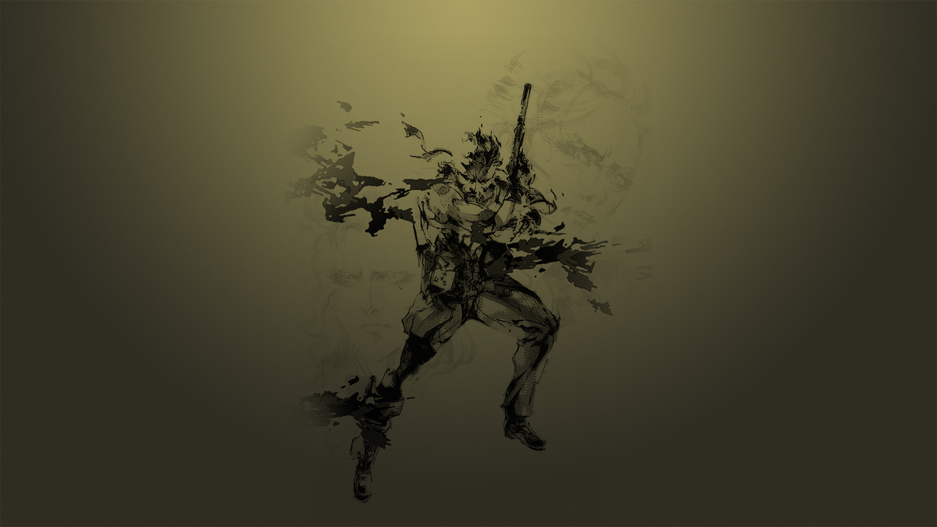 Metal Gear Solid 3 Eva Art - HD Wallpaper 