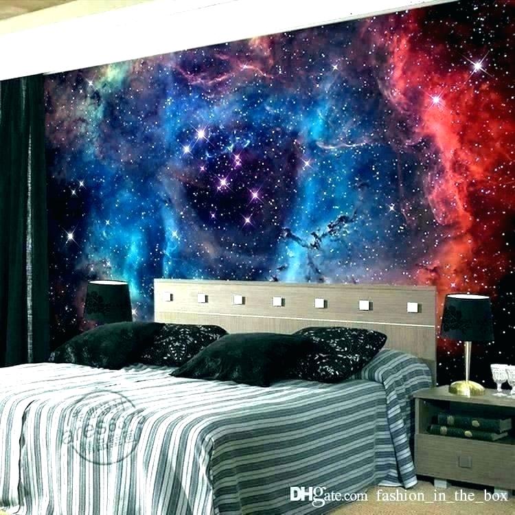Galaxy Wall Paint Galaxy L Paint Custom Photo Lpaper Outer Space Room Theme 750x750