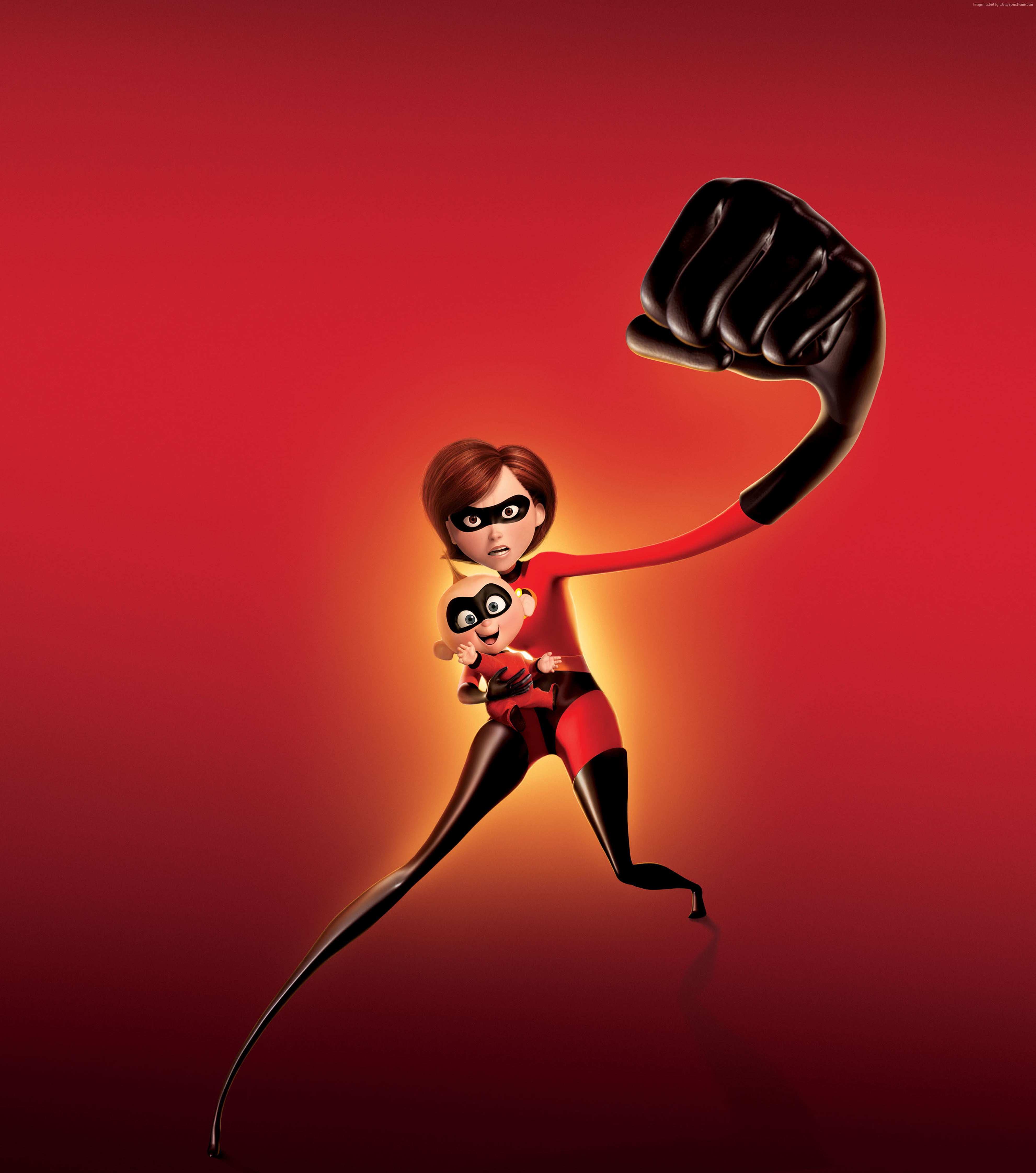 Incredibles Elastigirl Jack Jack - HD Wallpaper 