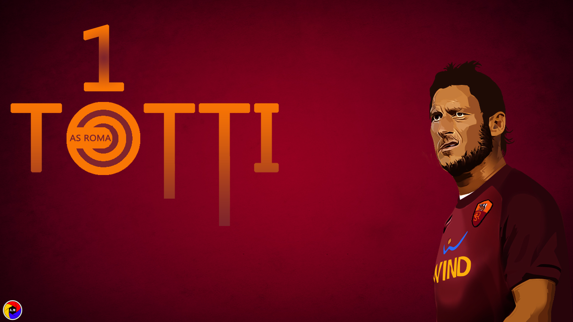 Roma Fc Wallpaper Hd 1920x1080 Wallpaper Teahub Io