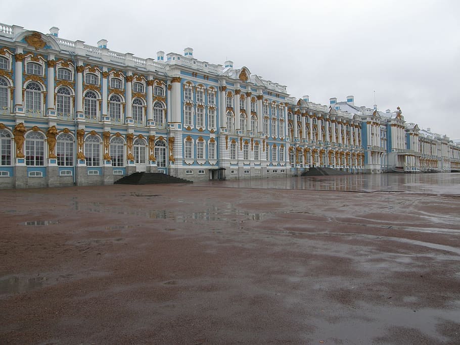 Russia, Palace, St Petersburg, Architecture, History, - Palacio De Verão - HD Wallpaper 