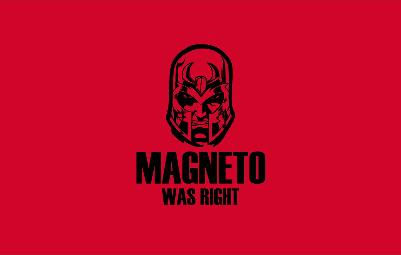 Photo Wallpaper Red, Black, Magneto - Fondos De Pantalla Magneto - HD Wallpaper 