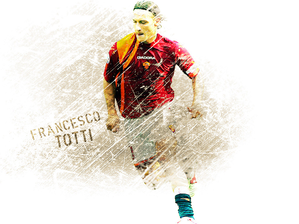 Francesco Totti Wallpaper 2011 - Francesco Totti - HD Wallpaper 