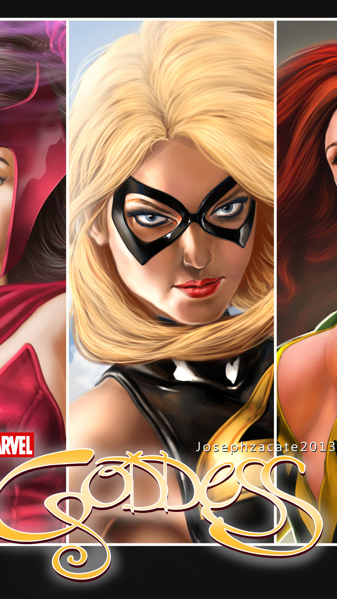 Scarlet Witch, Storm, Phoenix, Emma Frost, Ms Marvel, - Scarlet Witch Emma Frost - HD Wallpaper 