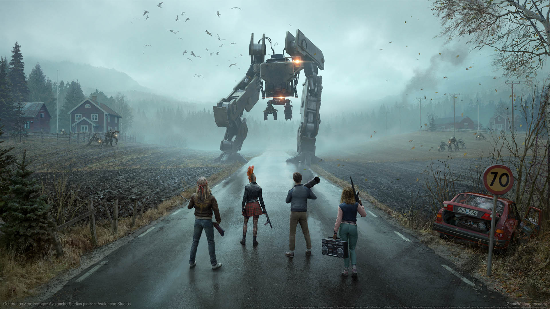 Generation Zero Ps Vita Wallpaper - Generation Zero - HD Wallpaper 