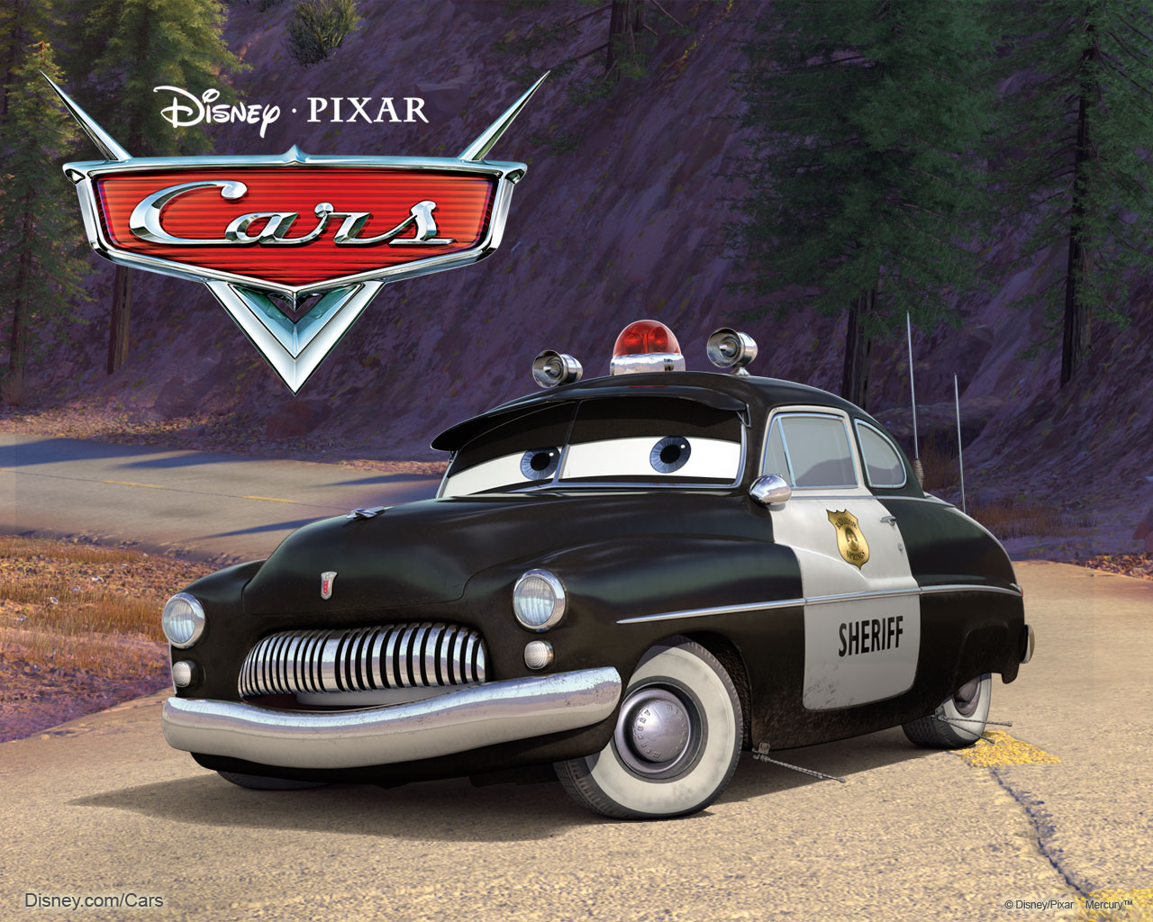 Police From Cars Movie - HD Wallpaper 