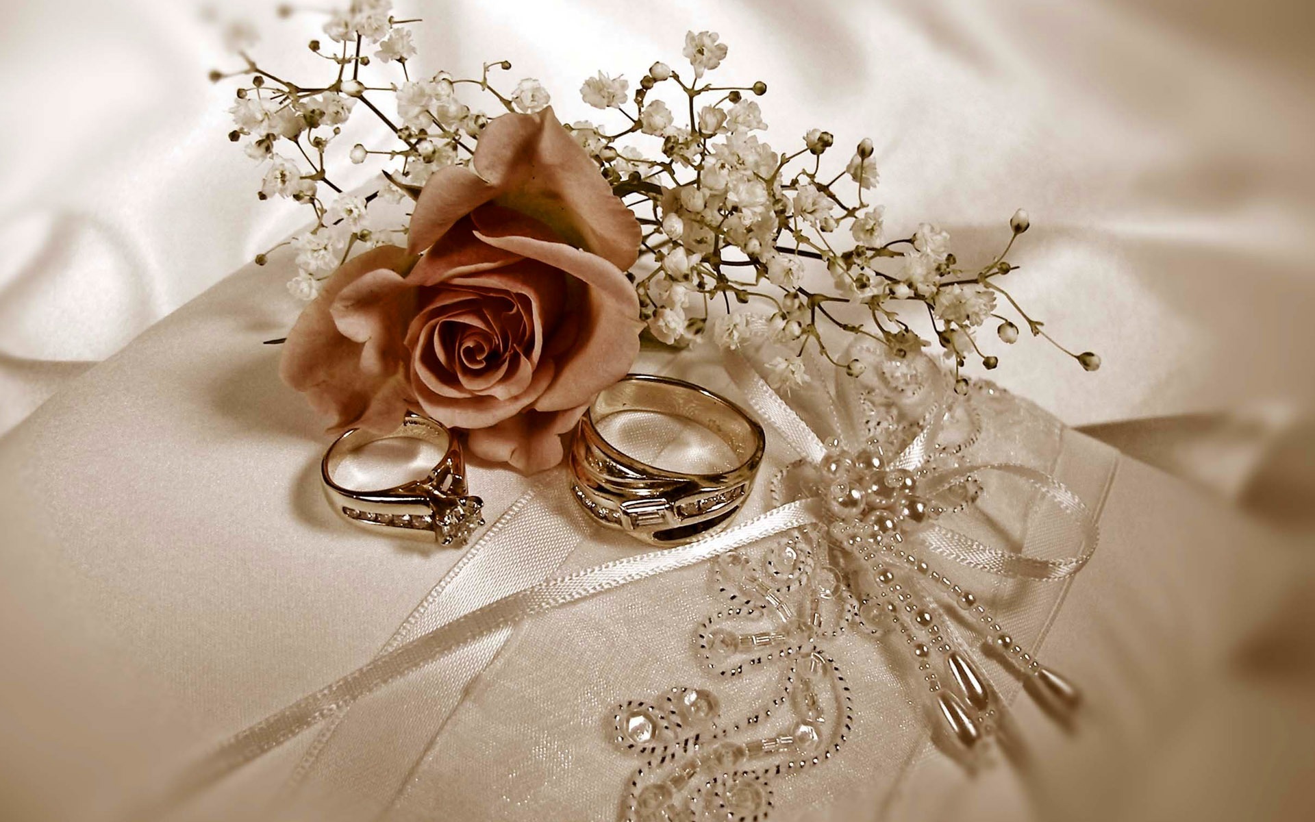 Weddings And Wedding Ring Wallpaper - Wedding Rings - HD Wallpaper 