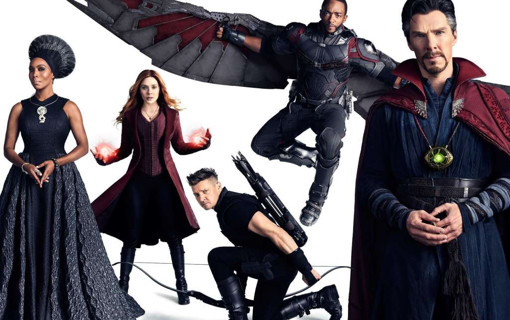 Infinity War Doctor Strange, Falcon, Hawkeye, Scarlet - Angela Bassett Avengers Infinity War - HD Wallpaper 