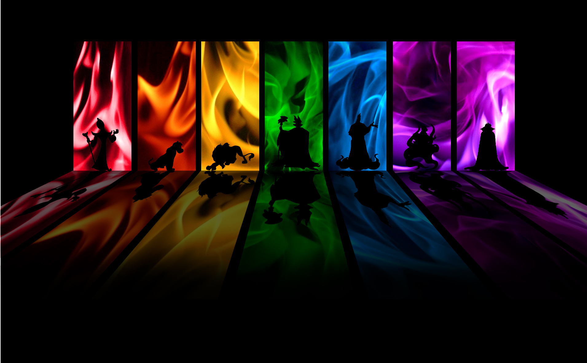 Disney Villains - HD Wallpaper 