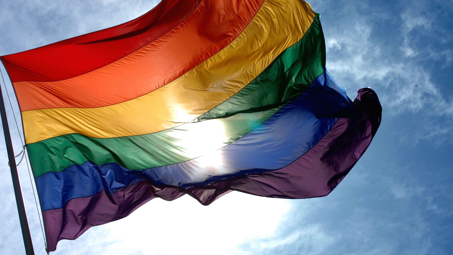 Love Wins Rainbow Flag - HD Wallpaper 
