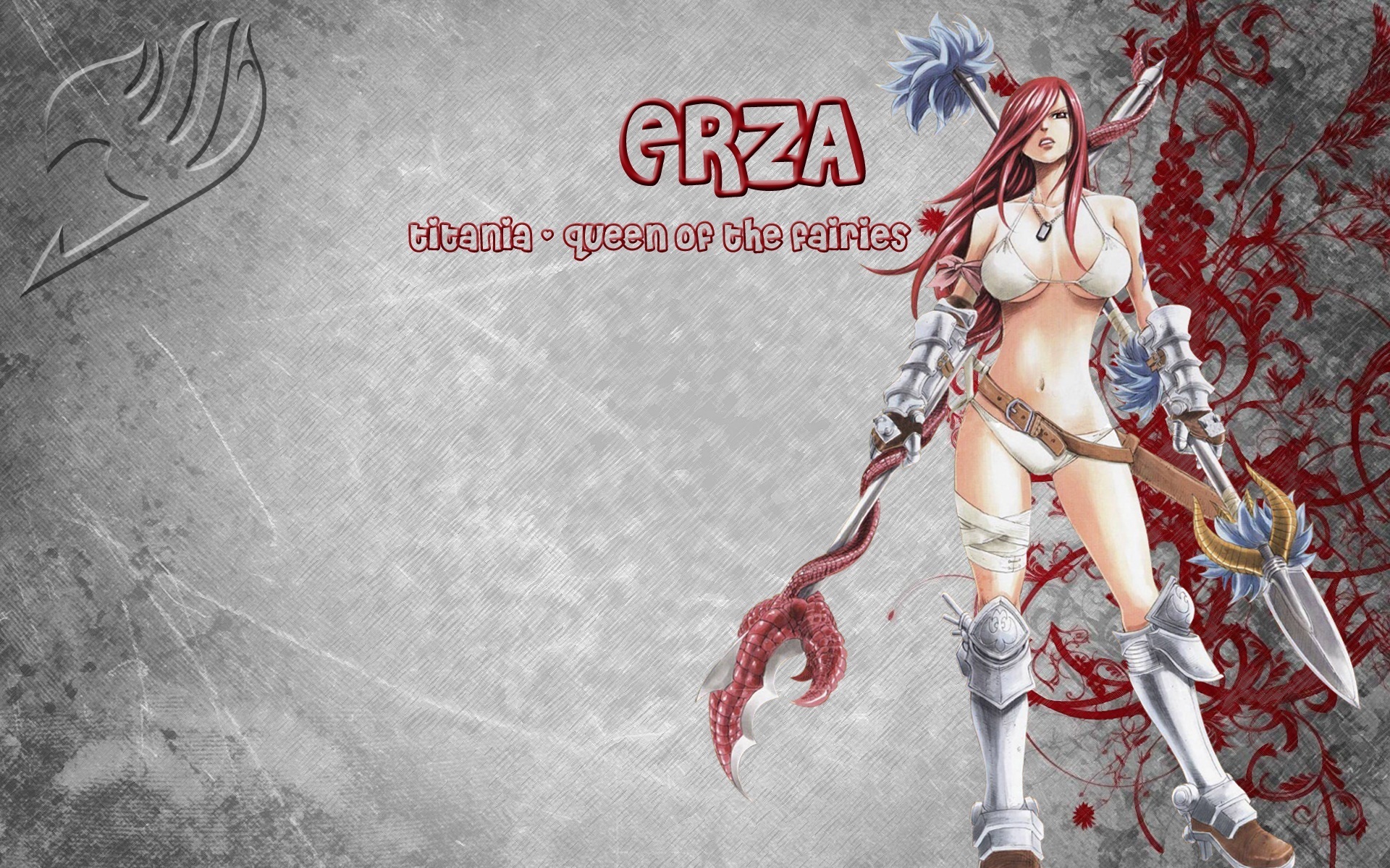 Erza Scarlet - Titania Erza Wallpaper Erza Scarlet - HD Wallpaper 