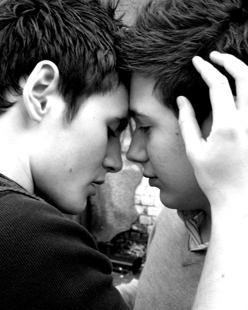 Gay, Boy, And Couple Image - Gay Kiss Love - HD Wallpaper 