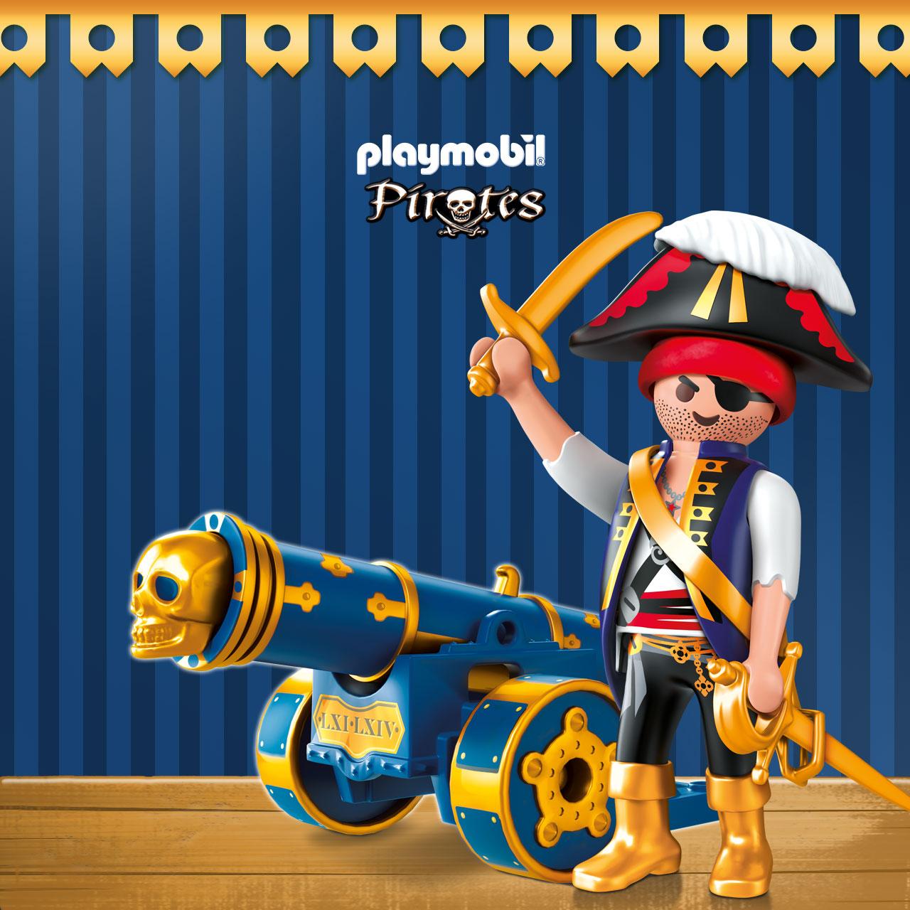 Playmobil Pirate Cartoon - HD Wallpaper 