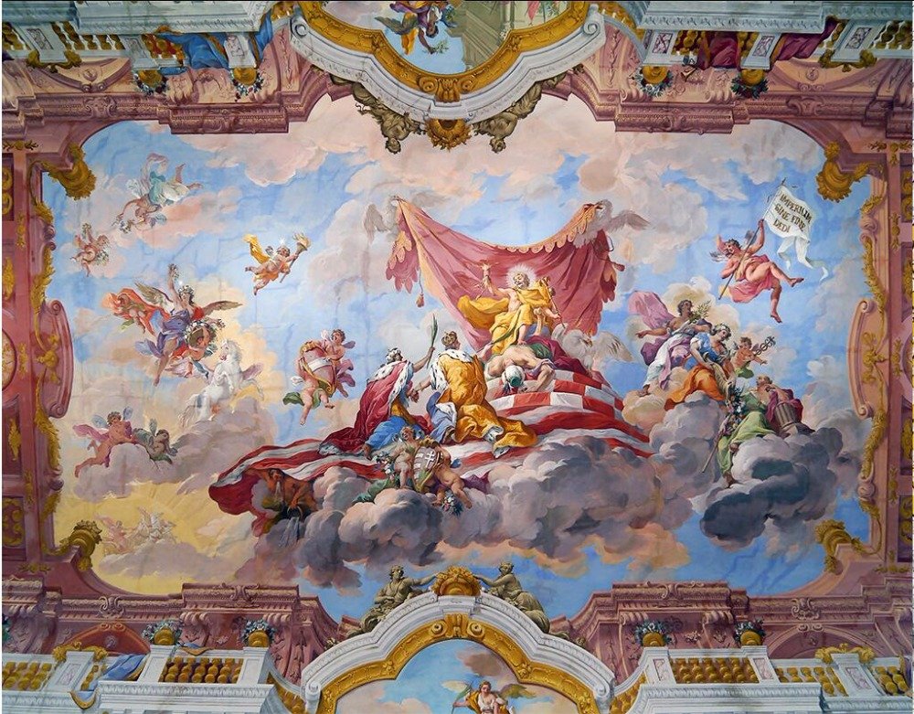 Stift St Florian Marmorsaal - HD Wallpaper 