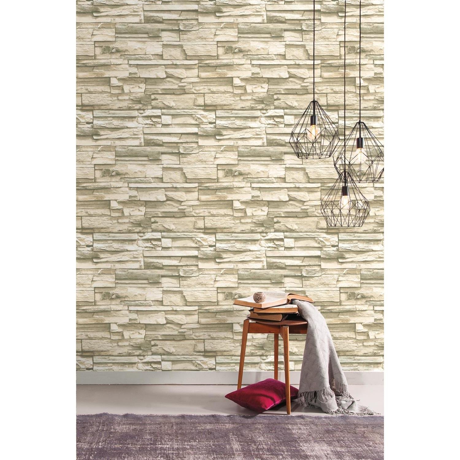 Peel And Stick White Stone - HD Wallpaper 