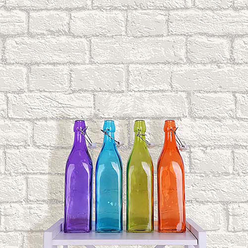 White Glitter Brick - HD Wallpaper 