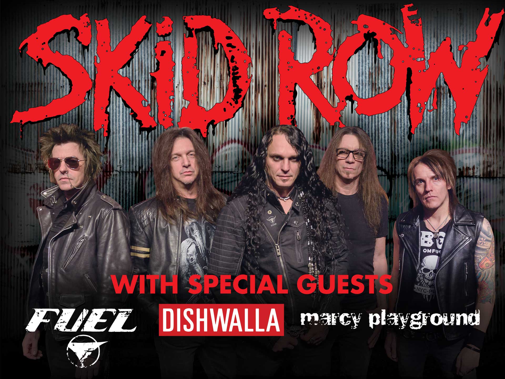 Skid Row The Band - HD Wallpaper 