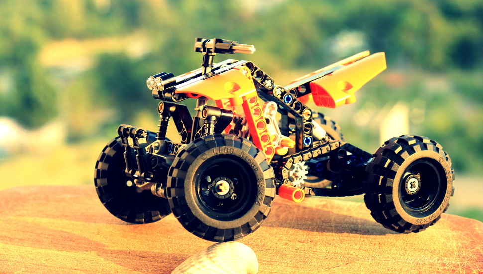 Orange, Lego, Atv Desktop Background - Good Atv Backgrounds - HD Wallpaper 