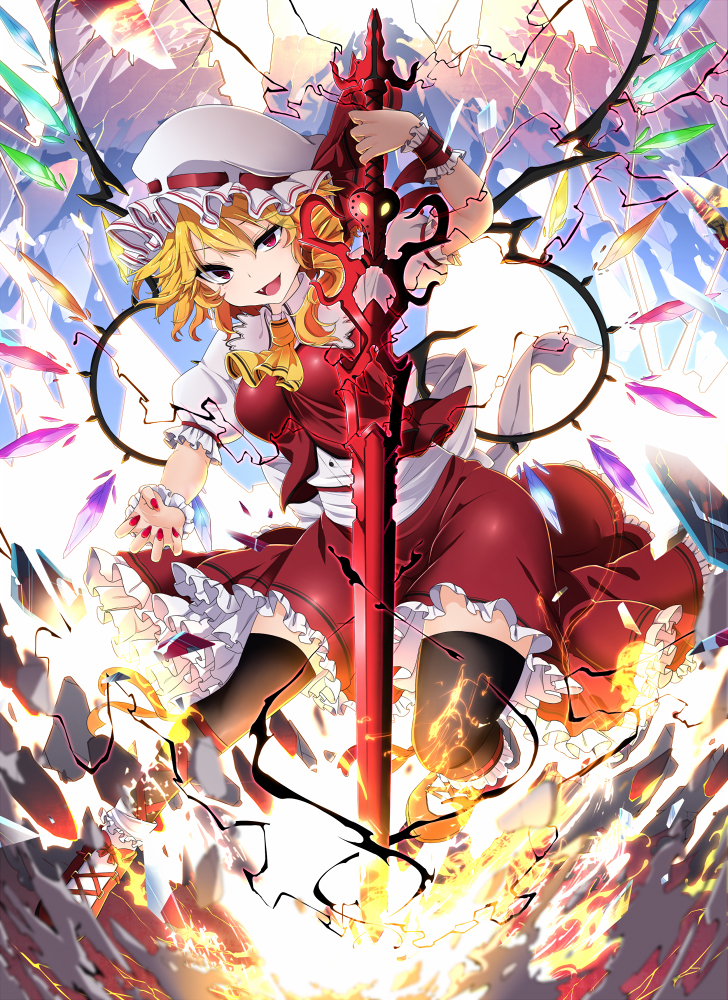 Flandre Scarlet Wallpaper Phone - HD Wallpaper 