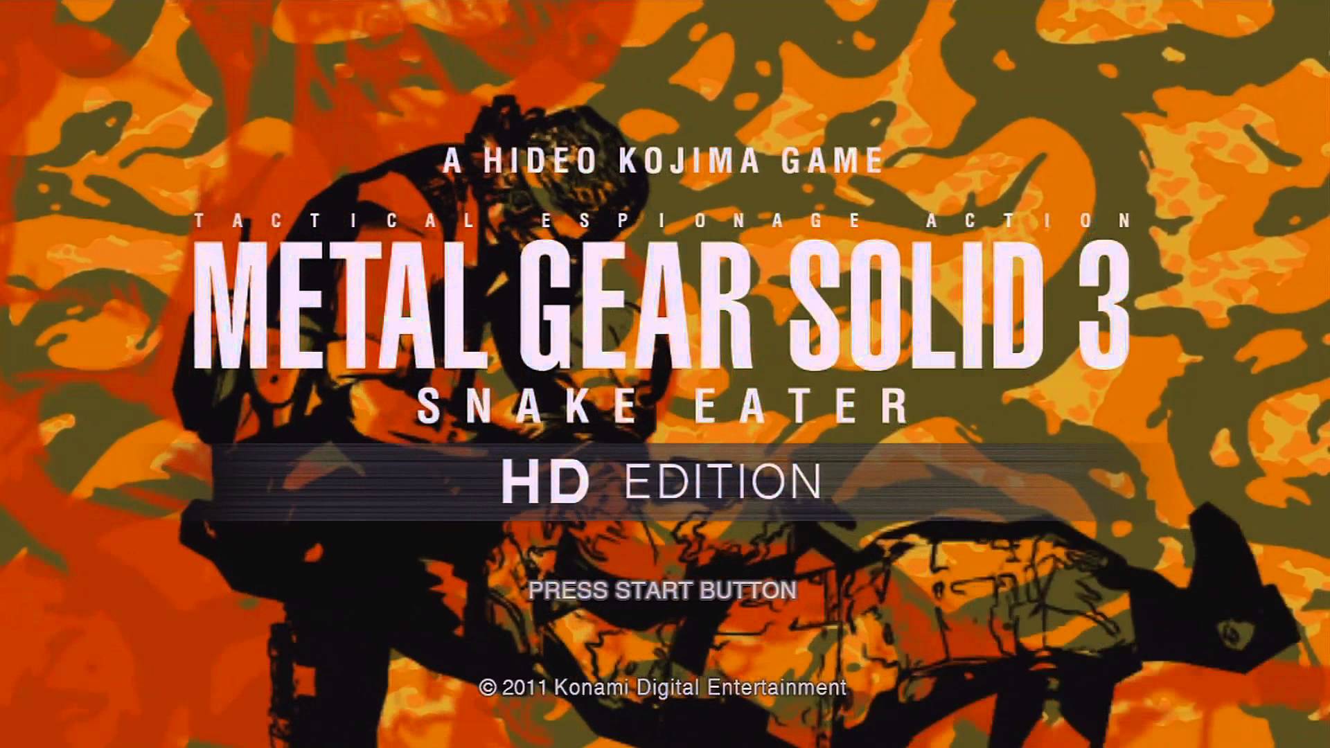Metal Gear Solid 3 Main Menu - HD Wallpaper 