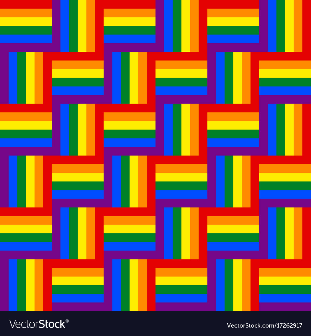 Hd Wallpaper Lgbt Rainbow Colors Seamless Abstract - HD Wallpaper 