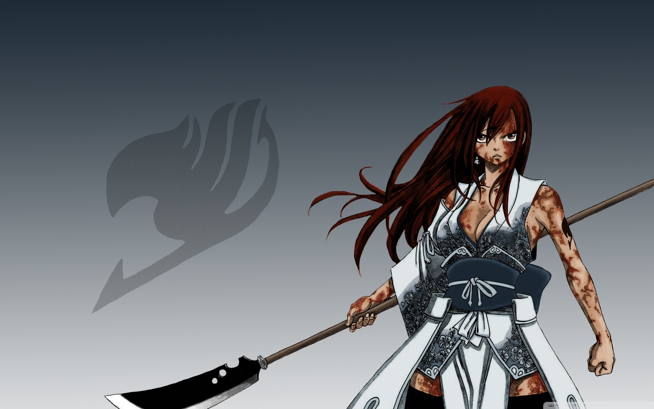 Fairy Tail Wallpaper Erza - HD Wallpaper 