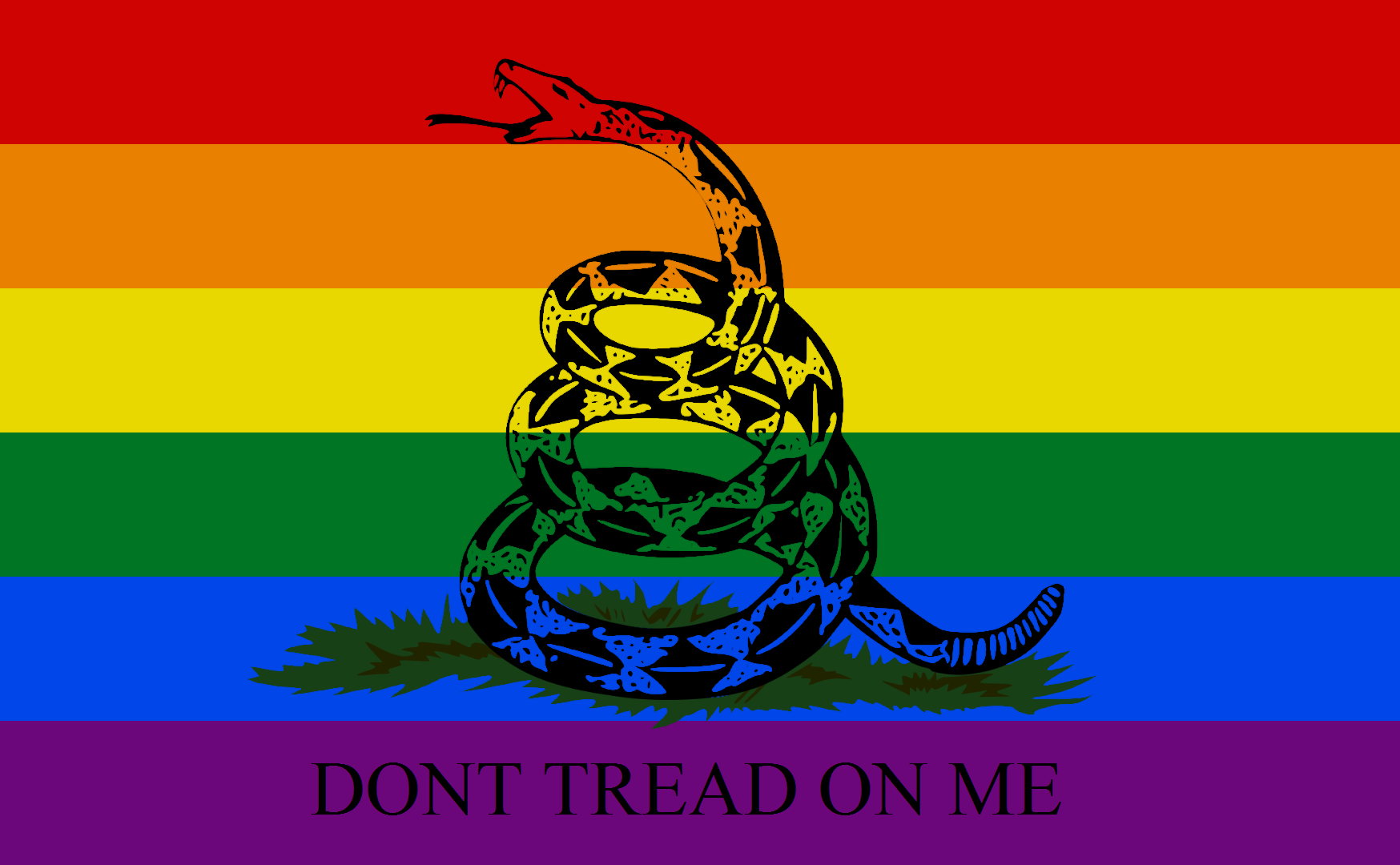 Dont Tread On Me Nazi - HD Wallpaper 