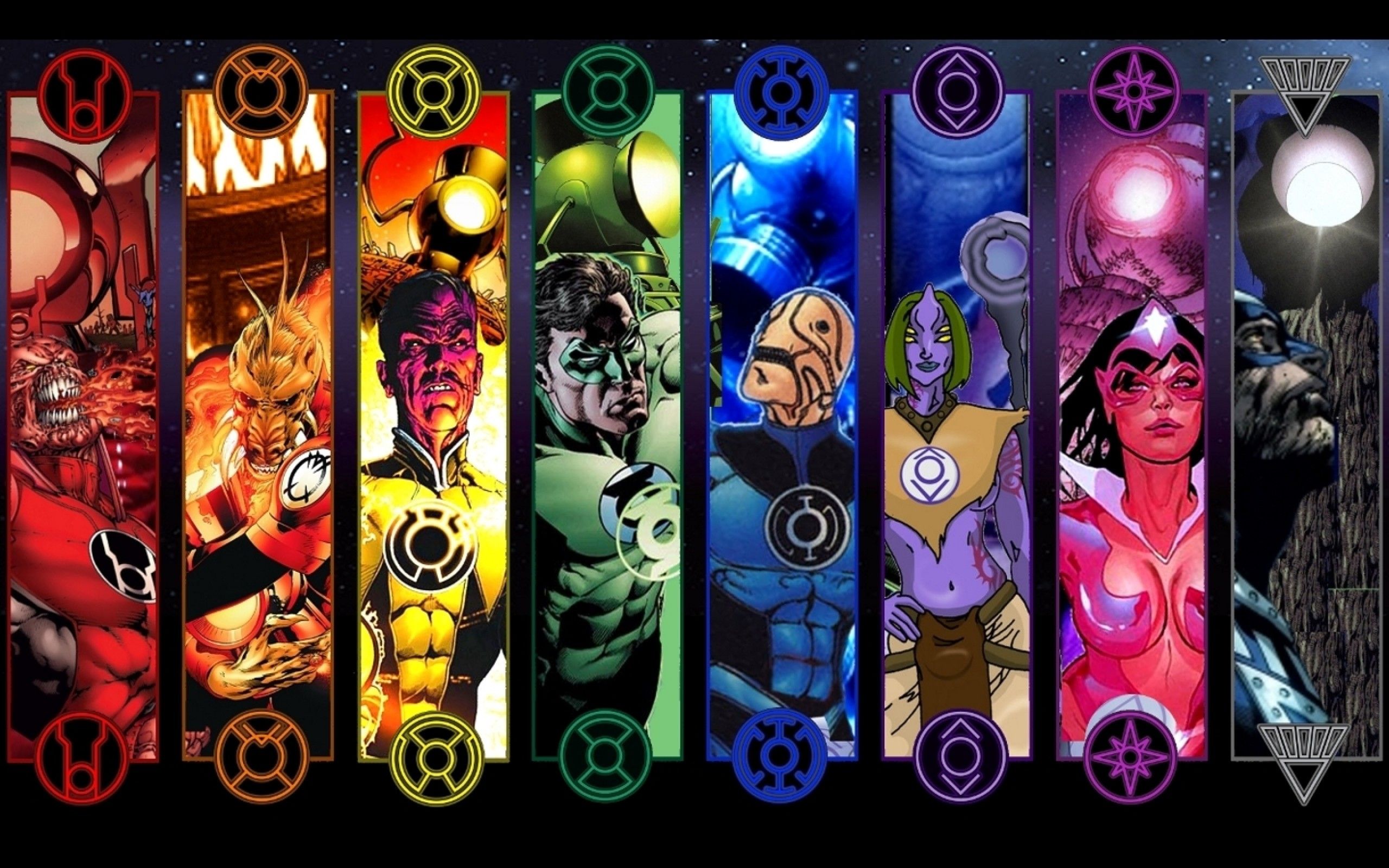 All Green Lantern Corps - HD Wallpaper 