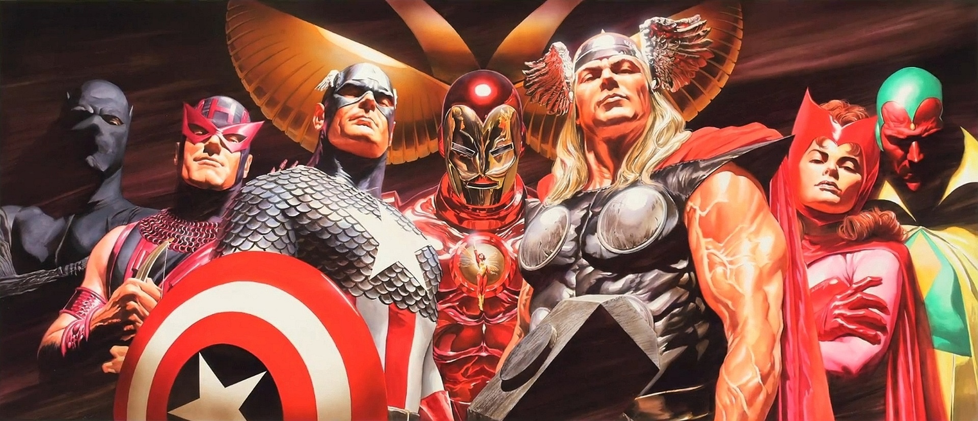 Alex Ross Avengers Assemble - HD Wallpaper 