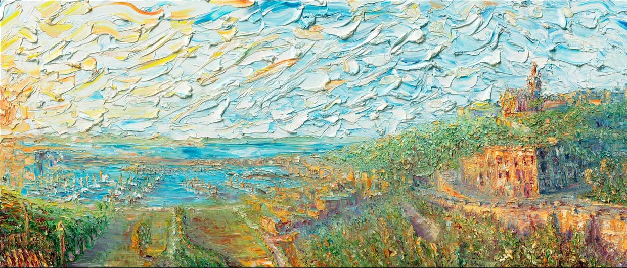 Mgarr Harbor - Malta - Painting - HD Wallpaper 