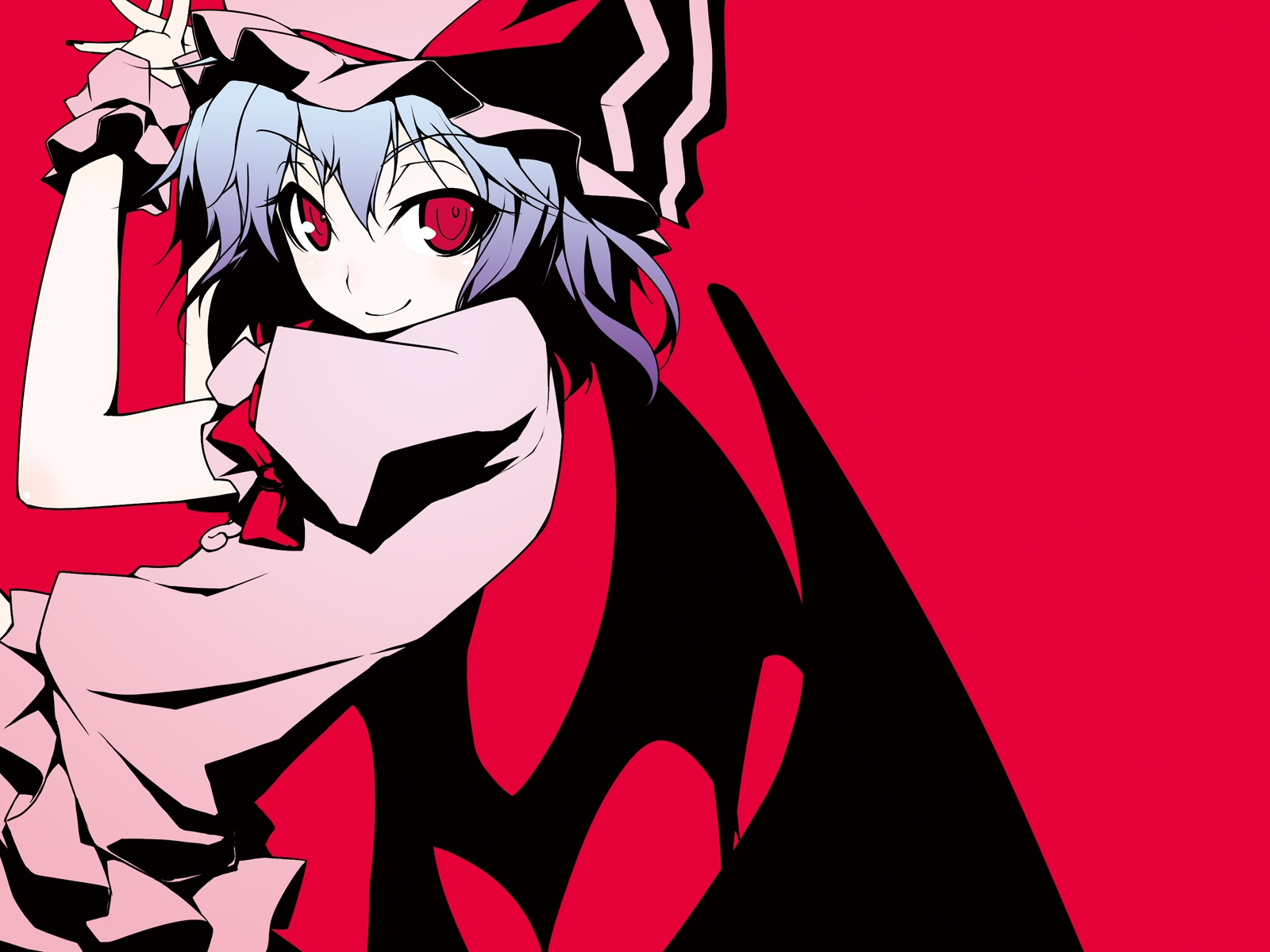 Scarlet Touhou Anime Remilia - HD Wallpaper 