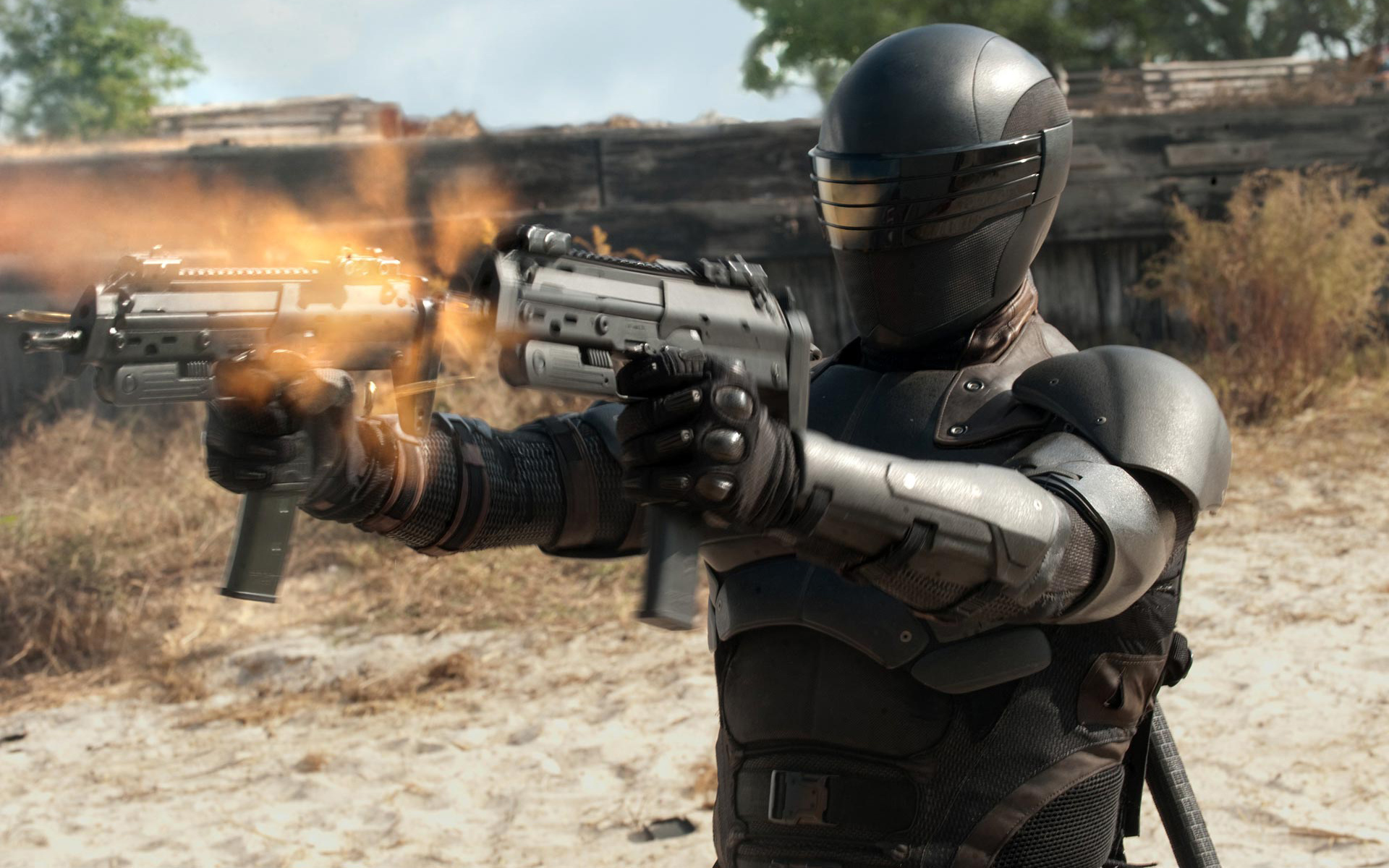 Snake Eyes In Gi Joe 2 Retaliation - HD Wallpaper 