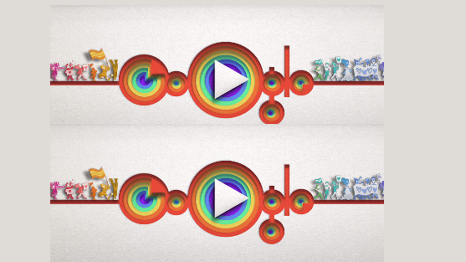 Google Doodle Pride Month - HD Wallpaper 