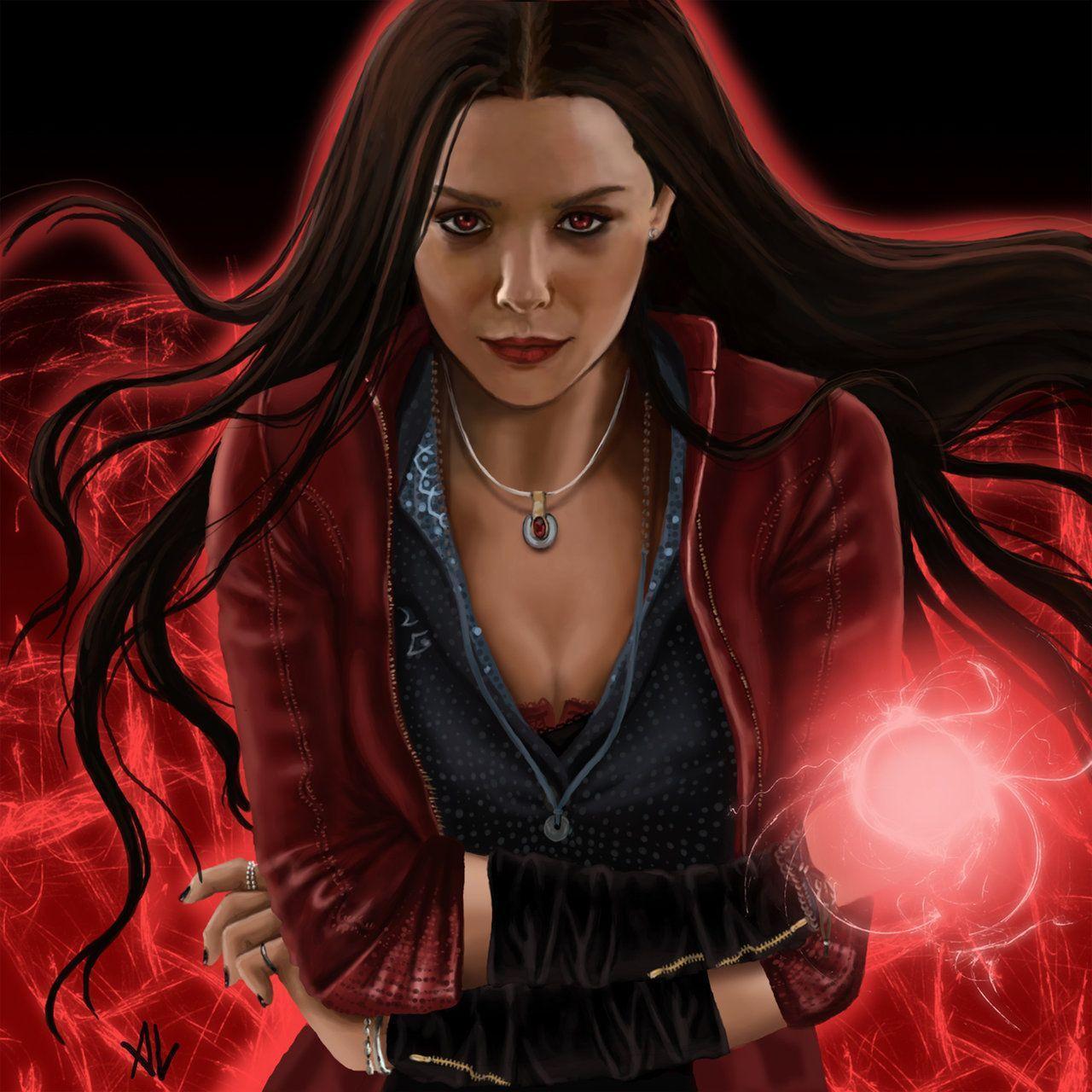 Scarlet Witch Wallpaper Hd - 1280x1280 Wallpaper - teahub.io