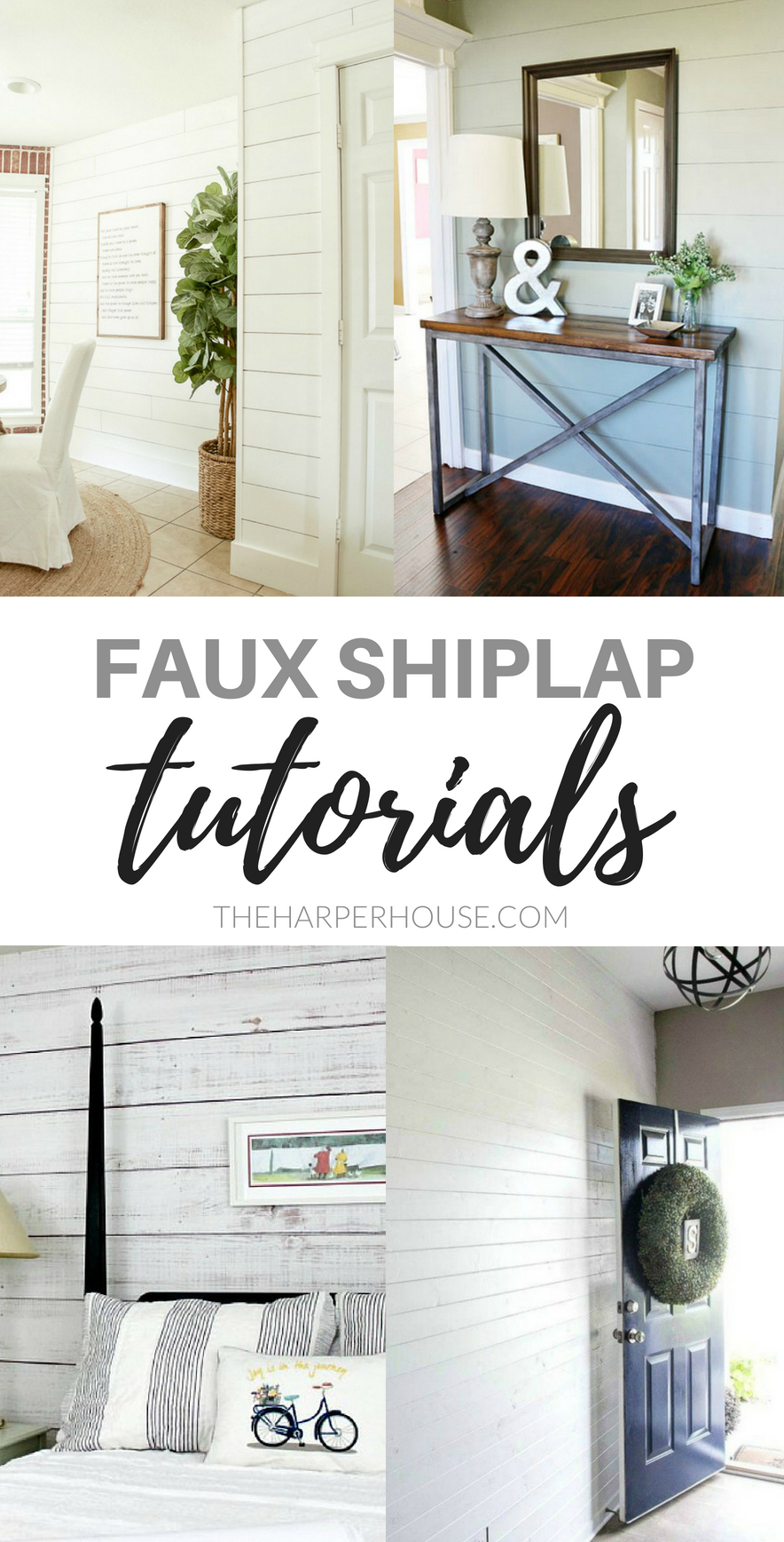 If You Want The Look Of Shiplap, While Sticking To - Faux Shiplap Diy - HD Wallpaper 