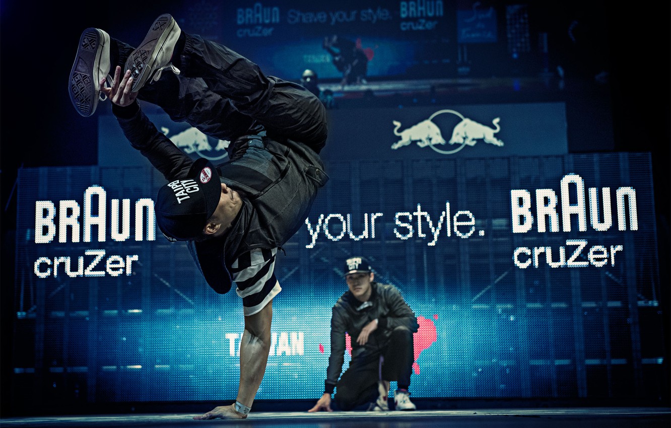 Photo Wallpaper Dance, Break Dance, Break Dance - Braun - HD Wallpaper 