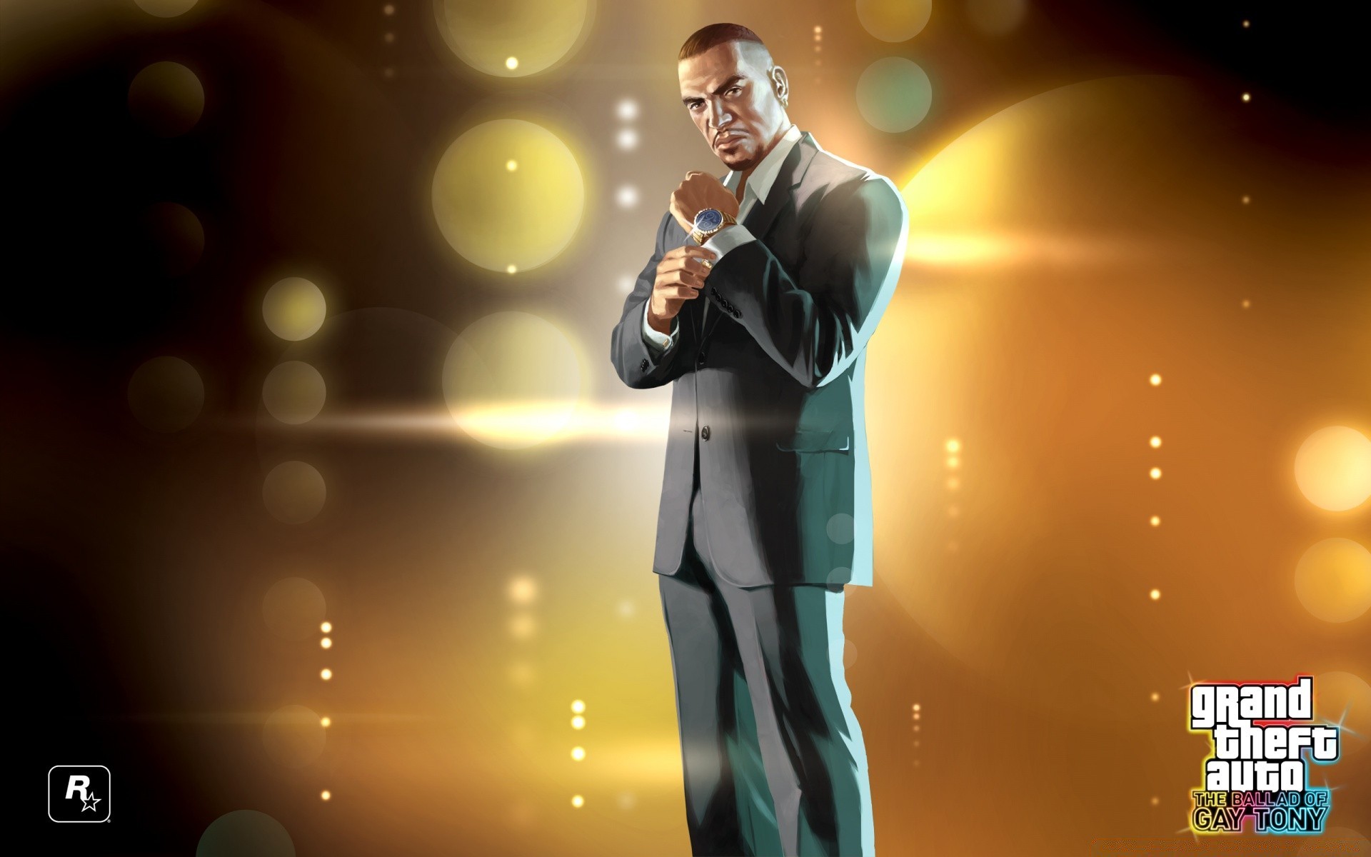 Grand Theft Auto Business Man Illuminated Music Contemporary - 4 Episodes From Liberty City - HD Wallpaper 