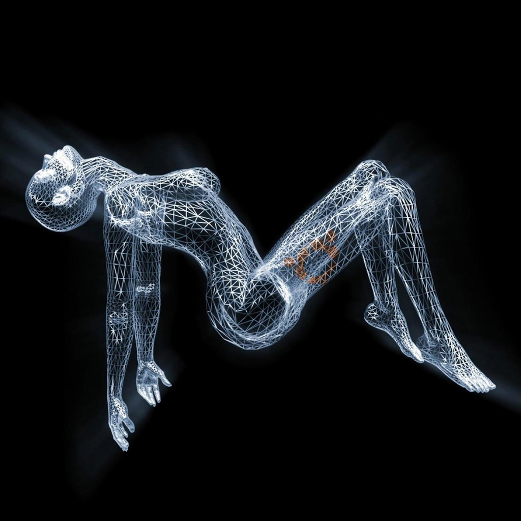 Dark X Ray Robot Bones Meridian Ipad Air Wallpaper - Wallpaper - HD Wallpaper 