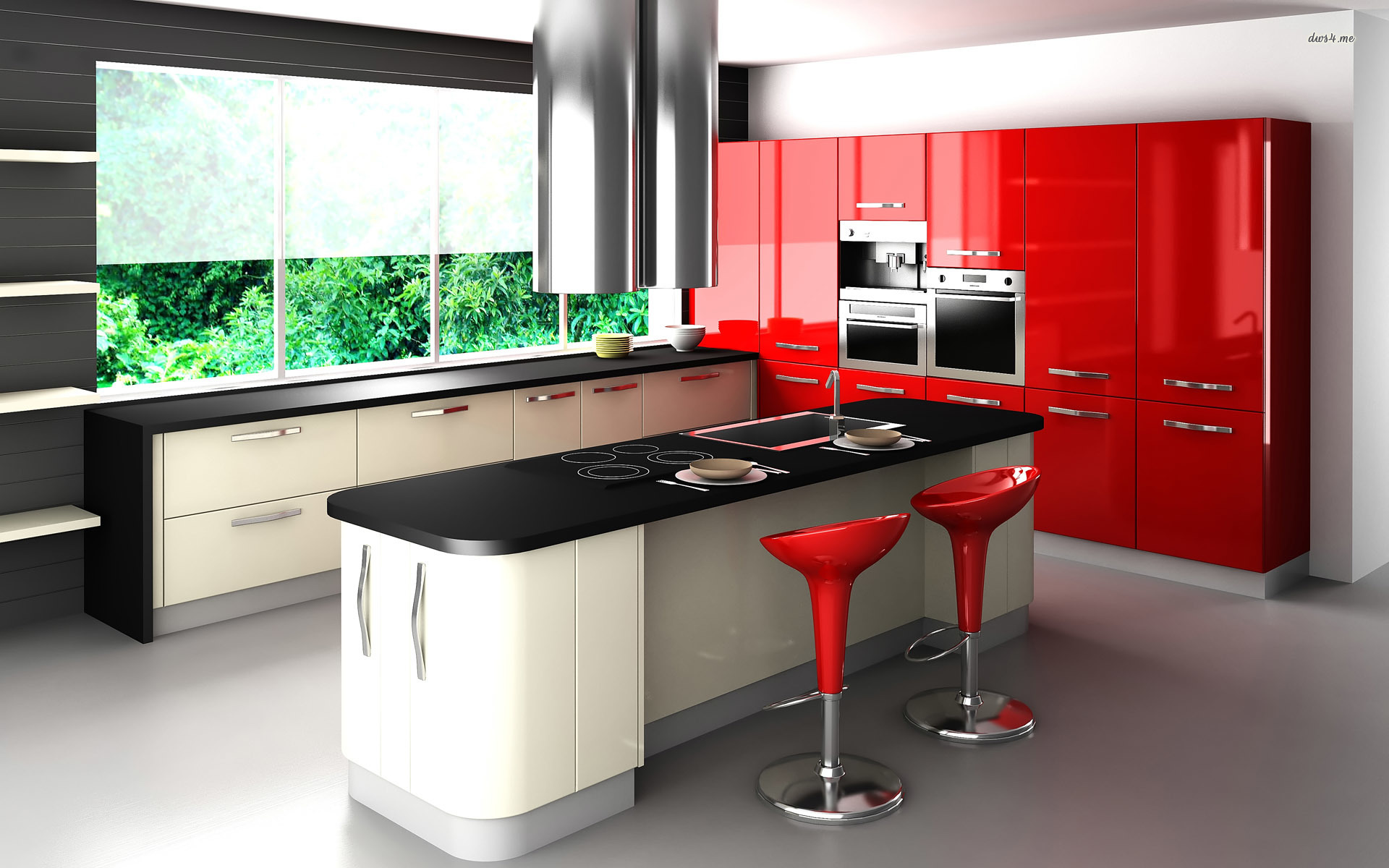 Home Interior Kitchen Designs - HD Wallpaper 