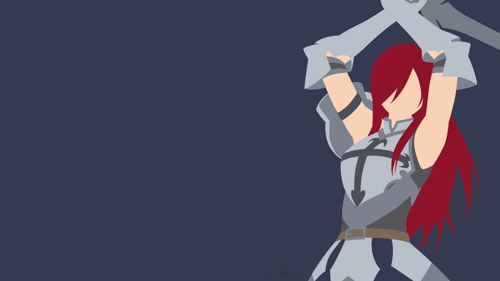 Erza Scarlet Wallpaper Hd - HD Wallpaper 