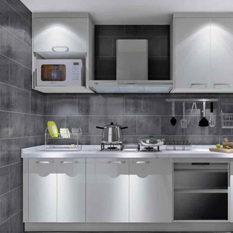 3/10 Pvc Self Adhesive Kitchen Wallpaper Wardrobe Cupboard - HD Wallpaper 