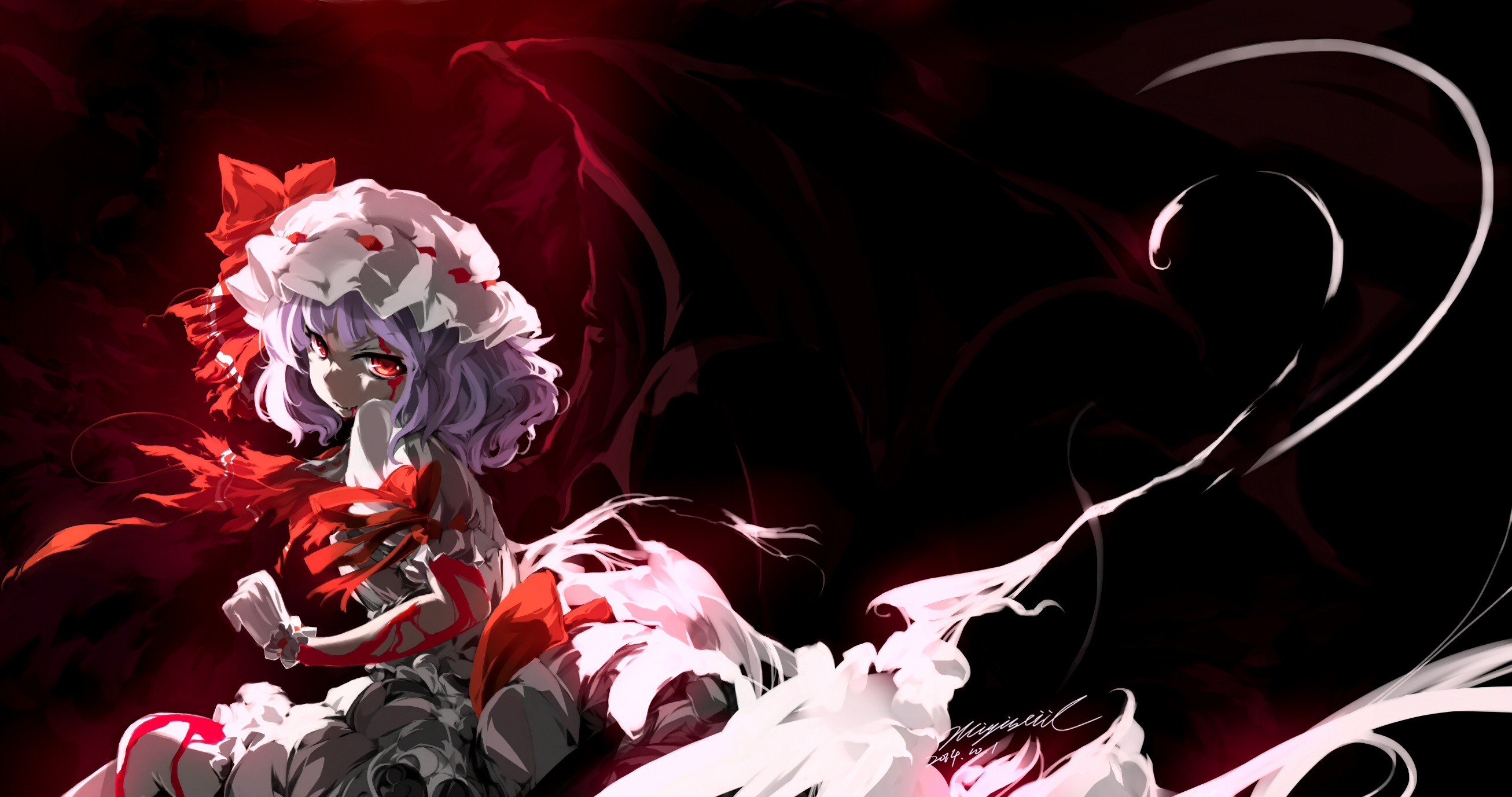 Remilia Scarlet Wallpaper Hd - HD Wallpaper 