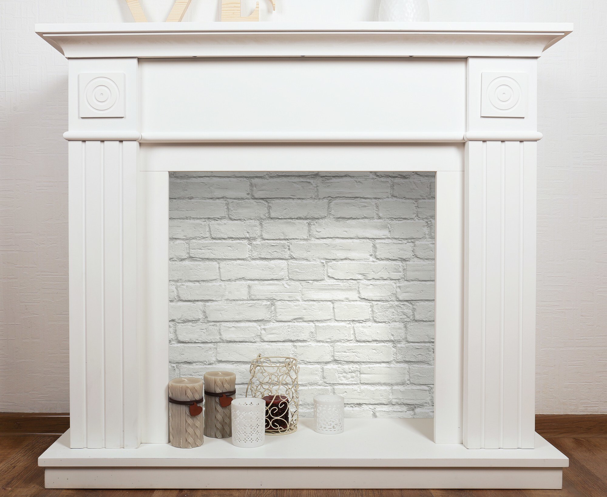 Peel And Stick Fireplace Brick - HD Wallpaper 