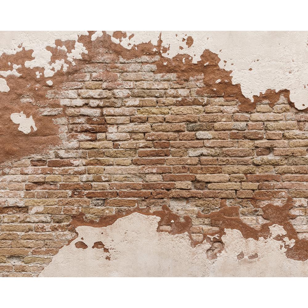Distressed Brick Wall Mural - HD Wallpaper 