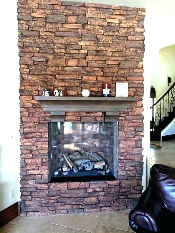 Lowes Brick Wall Faux Stone Panels Brick Wall Exterior - Stone Sealer Fireplace - HD Wallpaper 