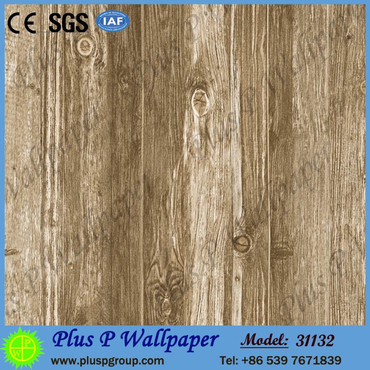 Plus P 3d Real Wood Effect Waterproof Decorative Wallpaper Plywood